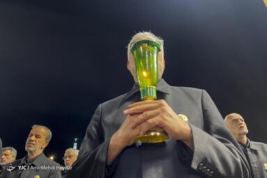 مراسم خطبه خوانی شب شهادت امام رضا (ع)