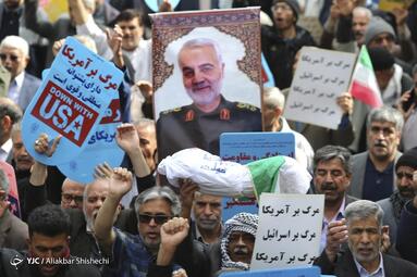 راهپیمایی ضد رژیم صهیونیستی در مشهد