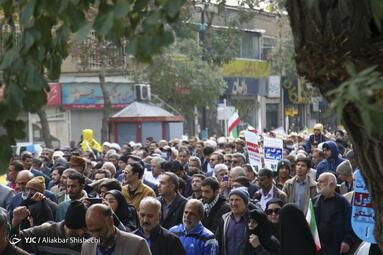 راهپیمایی ضد رژیم صهیونیستی در مشهد