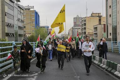 راهپیمایی ضد رژیم صهیونیستی در تهران