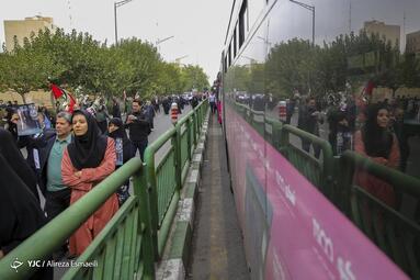 راهپیمایی ضد رژیم صهیونیستی در تهران
