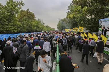 راهپیمایی ضد رژیم صهیونیستی در تهران
