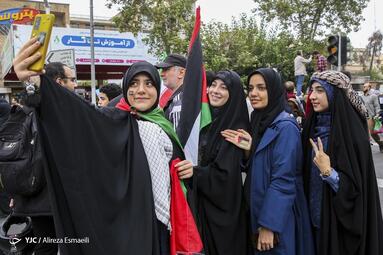 راهپیمایی ضد رژیم صهیونیستی در تهران