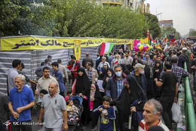 راهپیمایی ضد رژیم صهیونیستی در تهران