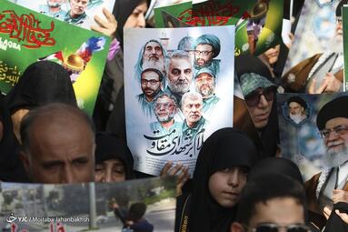 راهپیمایی ضد رژیم صهیونیستی در اصفهان