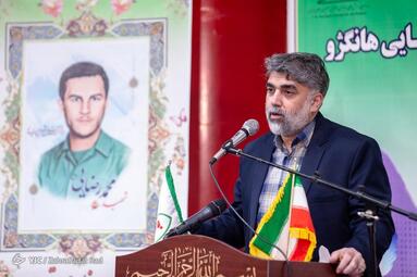 مراسم بدرقه گروه نخست کاروان فرزندان ایران