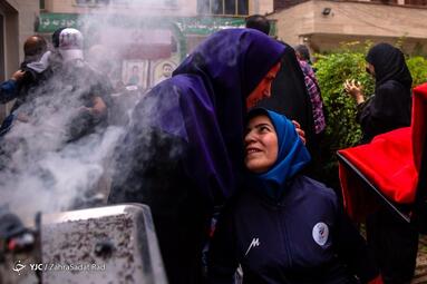 مراسم بدرقه گروه نخست کاروان فرزندان ایران