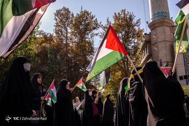 تجمع هیات رزمندگان اسلام در حمایت از مردم مظلوم غزه