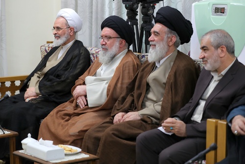 دیدار رهبر انقلاب اسلامی با اعضای شورای نگهبان