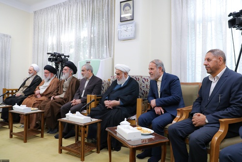 دیدار رهبر انقلاب اسلامی با اعضای شورای نگهبان