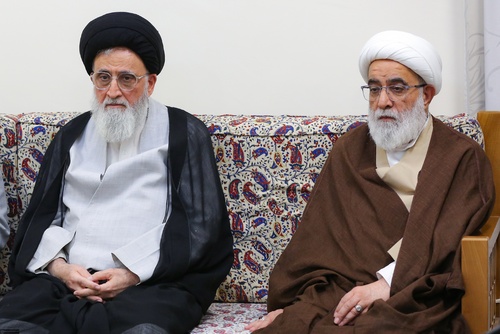 دیدار رهبر انقلاب اسلامی با اعضای شورای نگهبان