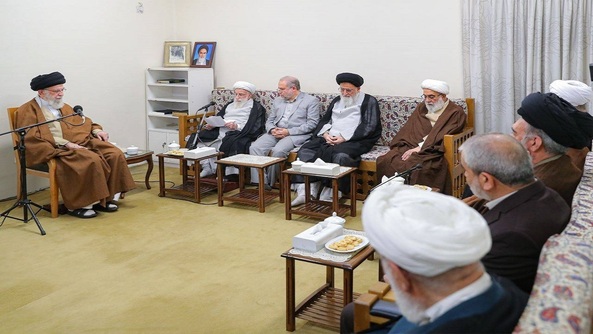 دیدار رهبر انقلاب اسلامی با اعضای شورای نگهبان
