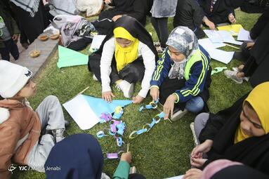 پرواز بادبادک‌ها در حمایت از مردم مظلوم فلسطین