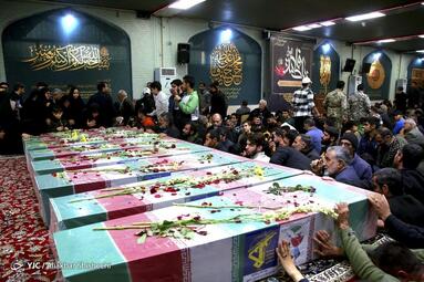 تشییع پیکر شهدای خانطومان در مشهد مقدس