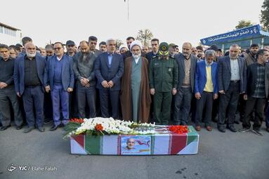 تشییع پیکر مطهر شهید محمدرضا یعقوبی