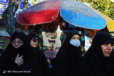 تشییع و خاکسپاری پیکر مطهر شهید «حسن اکبری»