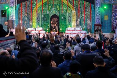 وداع با پیکر ۱۱۰ شهید گمنام در باغ موزه دفاع مقدس