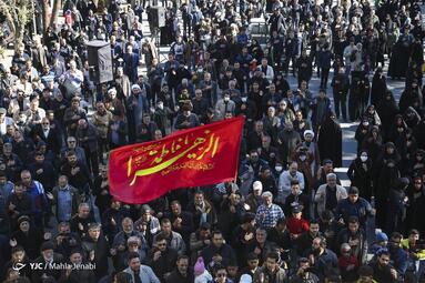 تشییع شهدای گمنام و حادثه تروریستی راسک در کرمان