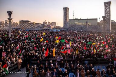 تجمع بزرگداشت ۹ دی در میدان امام حسین (ع)