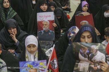 چهارمین سالگرد شهادت سردار حاج قاسم سلیمانی در مصلی تهران