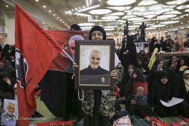چهارمین سالگرد شهادت سردار حاج قاسم سلیمانی در مصلی تهران