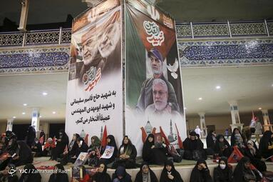 چهارمین سالگرد شهادت سردار حاج قاسم سلیمانی در مصلی تهران