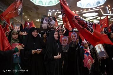 چهارمین سالگرد شهادت سردار حاج قاسم سلیمانی در مصلی تهران