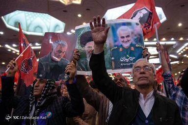 چهارمین سالگرد شهادت سردار حاج قاسم سلیمانی در مصلی تهران