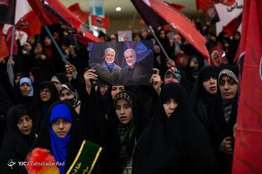 چهارمین سالگرد شهادت سردار حاج قاسم سلیمانی در مصلی تهران