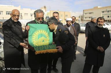 عیادت خدام آستان قدس رضوی از مجروحین حادثه تروریستی کرمان