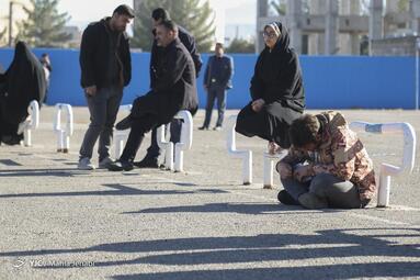 مراسم تشییع پیکر شهدای انفجار تروریستی کرمان
