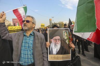 راهپیمایی مردم تهران در محکومیت حادثه تروریستی کرمان