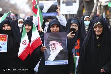 راهپیمایی مردم تبریز در محکومیت حادثه تروریستی کرمان