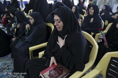 مراسم گرامیداشت شهدای جنایت تروریستی کرمان