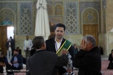 جشن شب میلاد امام علی (ع) در حرم حضرت معصومه (س)