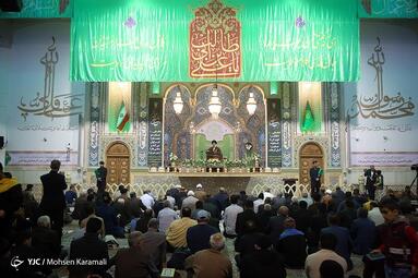 جشن شب میلاد امام علی (ع) در حرم حضرت معصومه (س)