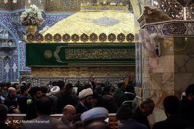 جشن شب میلاد امام علی (ع) در حرم حضرت معصومه (س)