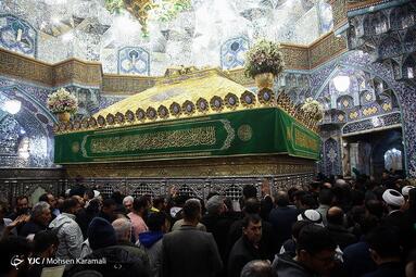 جشن شب میلاد امام علی (ع) در حرم حضرت معصومه (س)