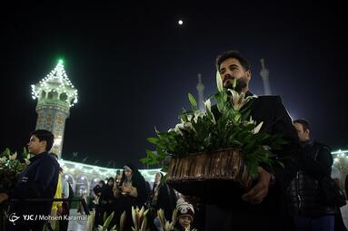 جشن شب میلاد امام علی (ع) در حرم حضرت معصومه (س)