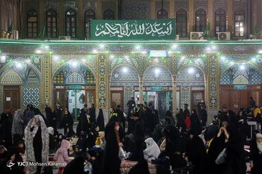جشن شب میلاد امام علی (ع) در حرم حضرت معصومه (س)