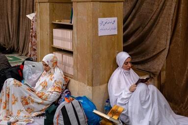 مراسم معنوی «ام داوود» و آئین اعتکاف در کوی دانشگاه تهران