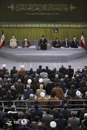 دیدار مسئولان نظام و سفرای کشور‌های اسلامی با رهبر انقلاب
