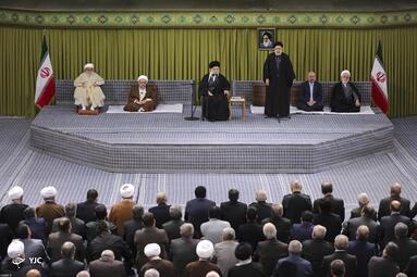 دیدار مسئولان نظام و سفرای کشور‌های اسلامی با رهبر انقلاب
