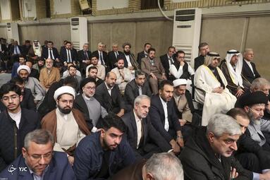 دیدار مسئولان نظام و سفرای کشور‌های اسلامی با رهبر انقلاب
