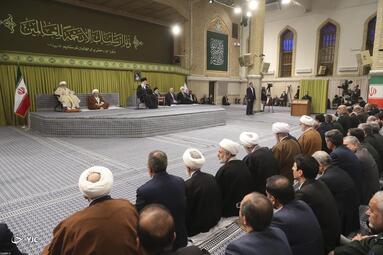 دیدار مسئولان نظام و سفرای کشور‌های اسلامی با رهبر انقلاب
