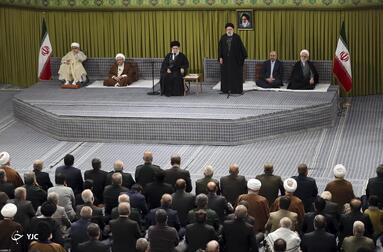 دیدار مسئولان نظام و سفرای کشور‌های اسلامی با رهبر انقلاب
