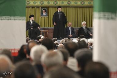 دیدار مسئولان نظام و سفرای کشور‌های اسلامی با رهبر انقلاب
