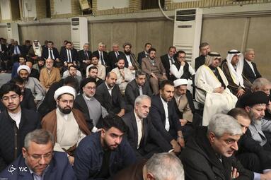 دیدار مسئولان نظام و سفرای کشور‌های اسلامی با رهبر انقلاب
