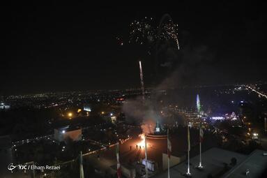مراسم نور افشانی و جشن سالروز پیروزی انقلاب اسلامی در تهران