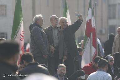 راهپیمایی چهل و پنجمین سالروز پیروزی انقلاب اسلامی در تهران